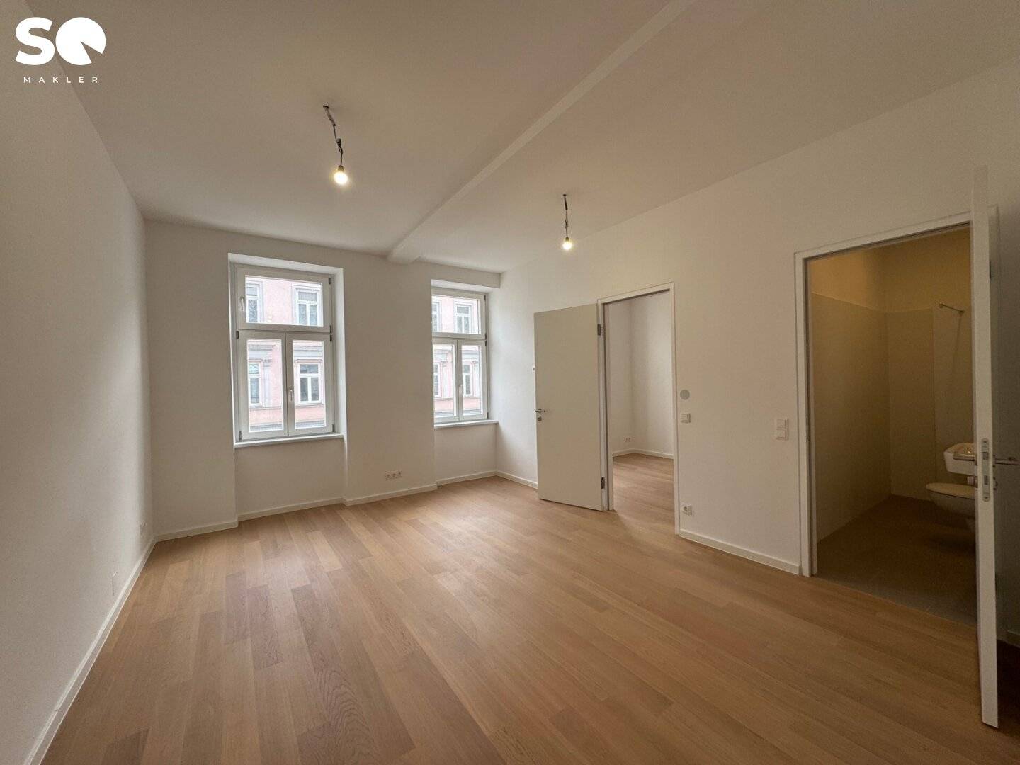 #SQ - ALTBAU: SCHÖNE, HELLE 2-ZIMMER-WOHNUNG