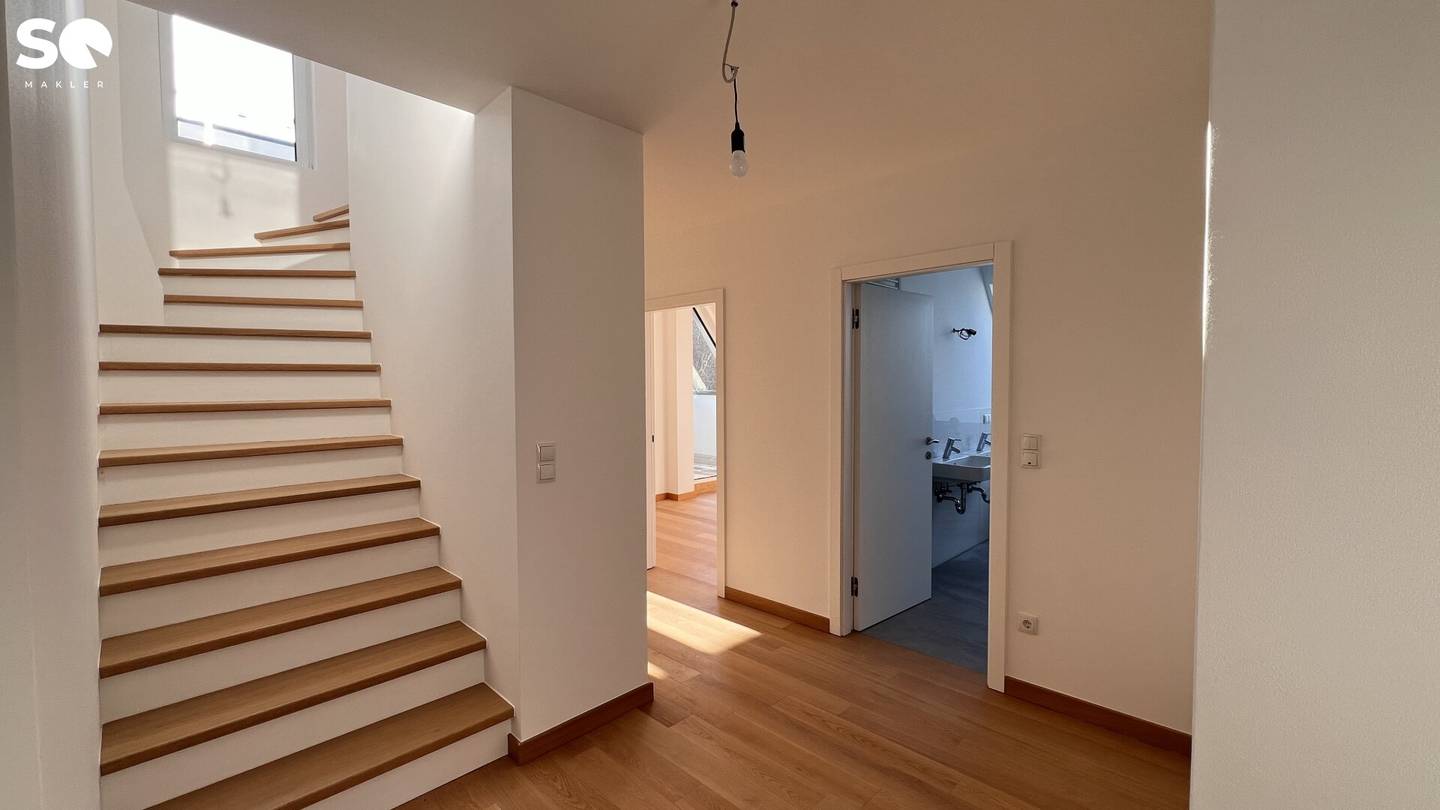 # SQ - MAISONETTE - 3 ZIMMERWOHNUNG MIT TERRASSE - DACHGESCHOSS - ERSTBEZUG - 1190 WIEN
