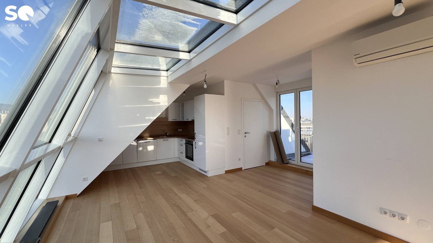 # SQ - MAISONETTE - 3 ZIMMERWOHNUNG MIT TERRASSE - DACHGESCHOSS - ERSTBEZUG - 1190 WIEN