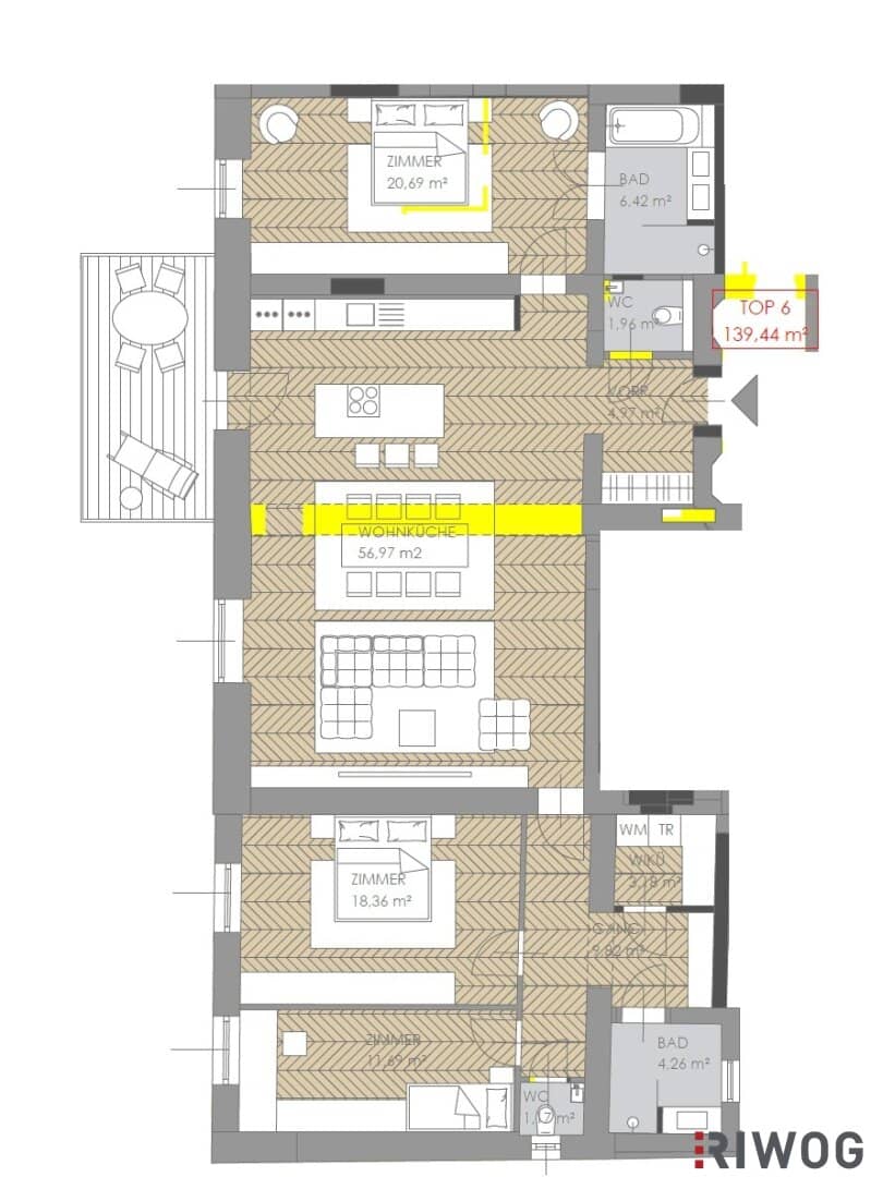Living like Carl Freiherr Seutter in his summer residence | 4 rooms &amp; 4.40 m room height | Balcony planned + garden option &amp; parking space | needs renovation