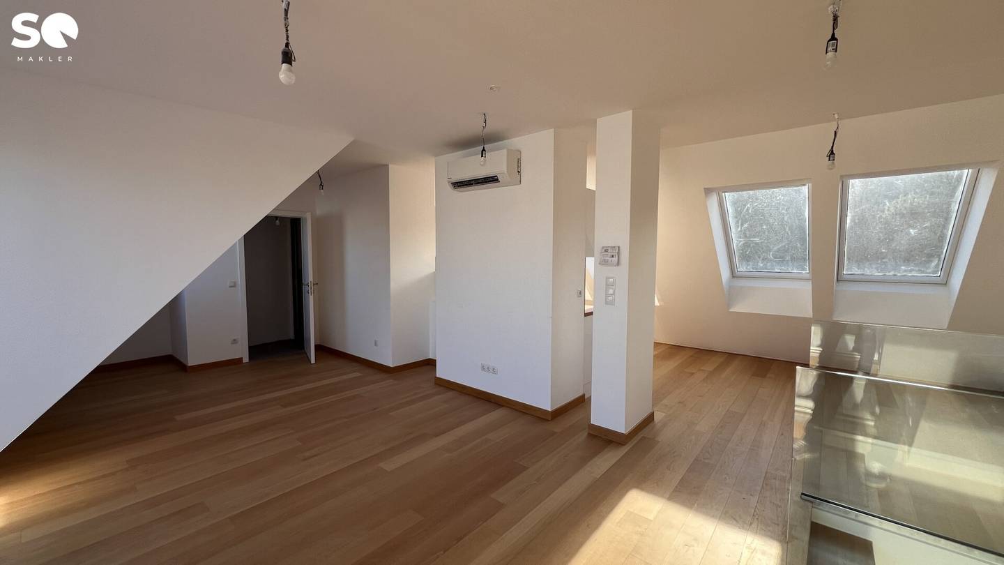 # SQ - MAISONETTE - 2 ZIMMERWOHNUNG MIT TERRASSE - DACHGESCHOSS - ERSTBEZUG - 1190 WIEN