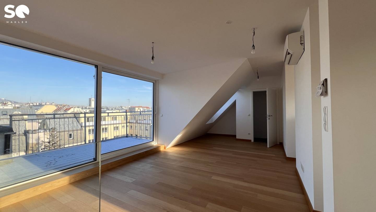 # SQ - MAISONETTE - 2 ZIMMERWOHNUNG MIT TERRASSE - DACHGESCHOSS - ERSTBEZUG - 1190 WIEN