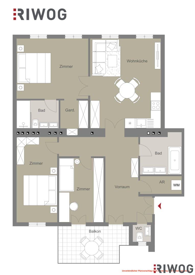 Sunny old building with potential | Balcony option | Partly courtyard-facing | near Einsiedlerpark, U4 Margaretengürtel, future U2 Reinprechtsdorfer Straße station