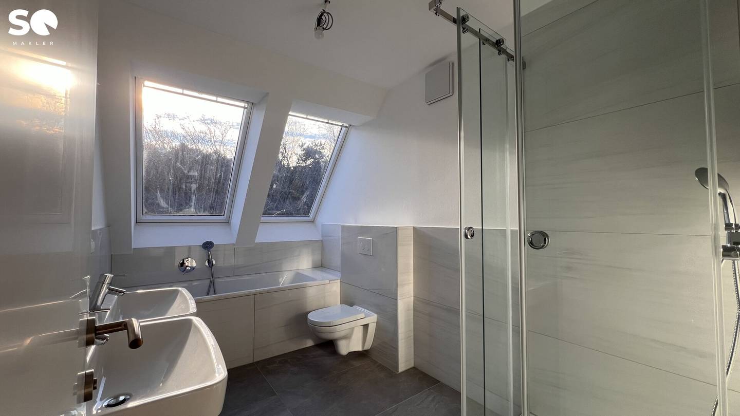 # SQ - ELEGANTE 3 ZIMMERWOHNUNG MIT BALKON - DACHGESCHOSS - ERSTBEZUG - 1190 WIEN