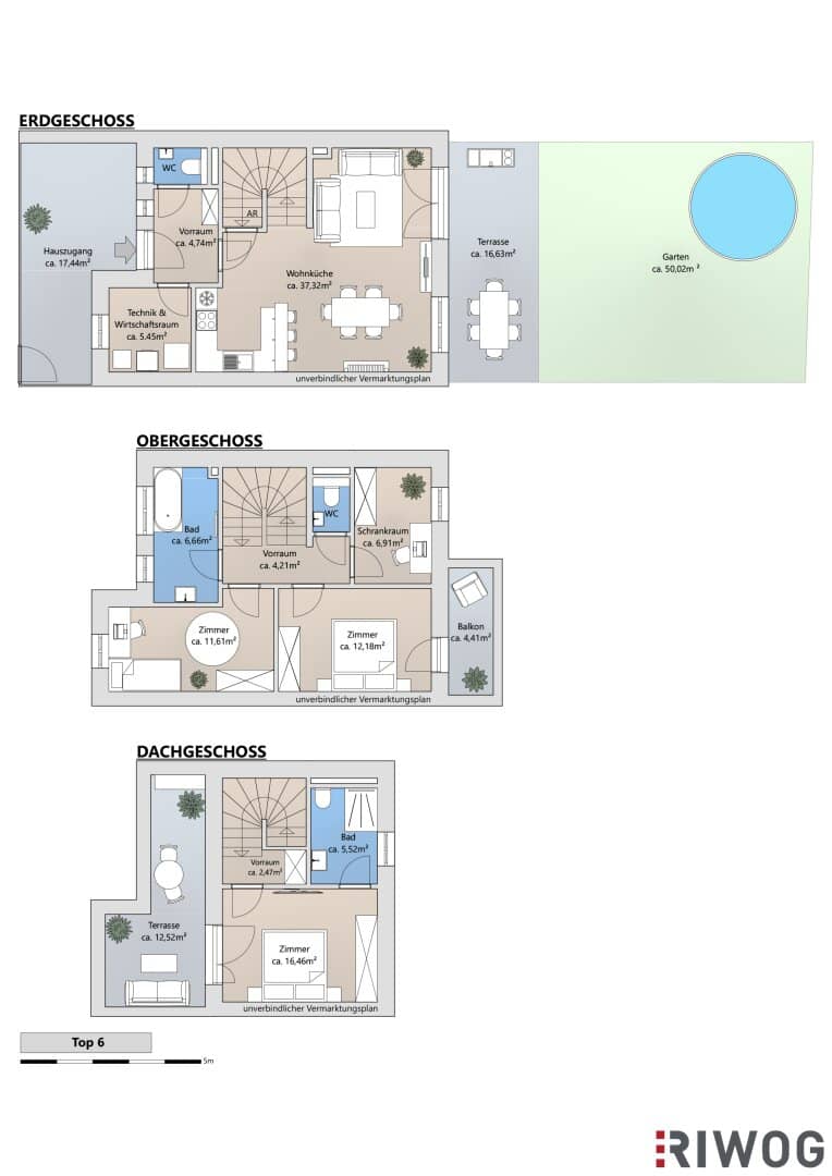 Fertiggestellt & bezugsbereit | 5-Zimmer Neubau-Reihenhaus mit ca. 50m² Eigengarten | Hofruhelage | Luftwärmepumpe