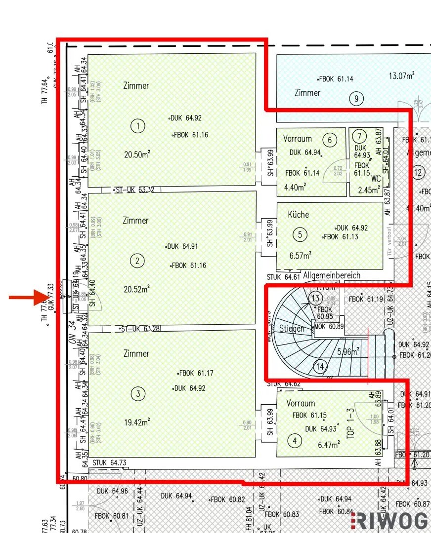 APARTMENT ZUR KURZZEITVERMIETUNG // Sanierungsbedürftig // nahe Burggasse-/Stadthalle