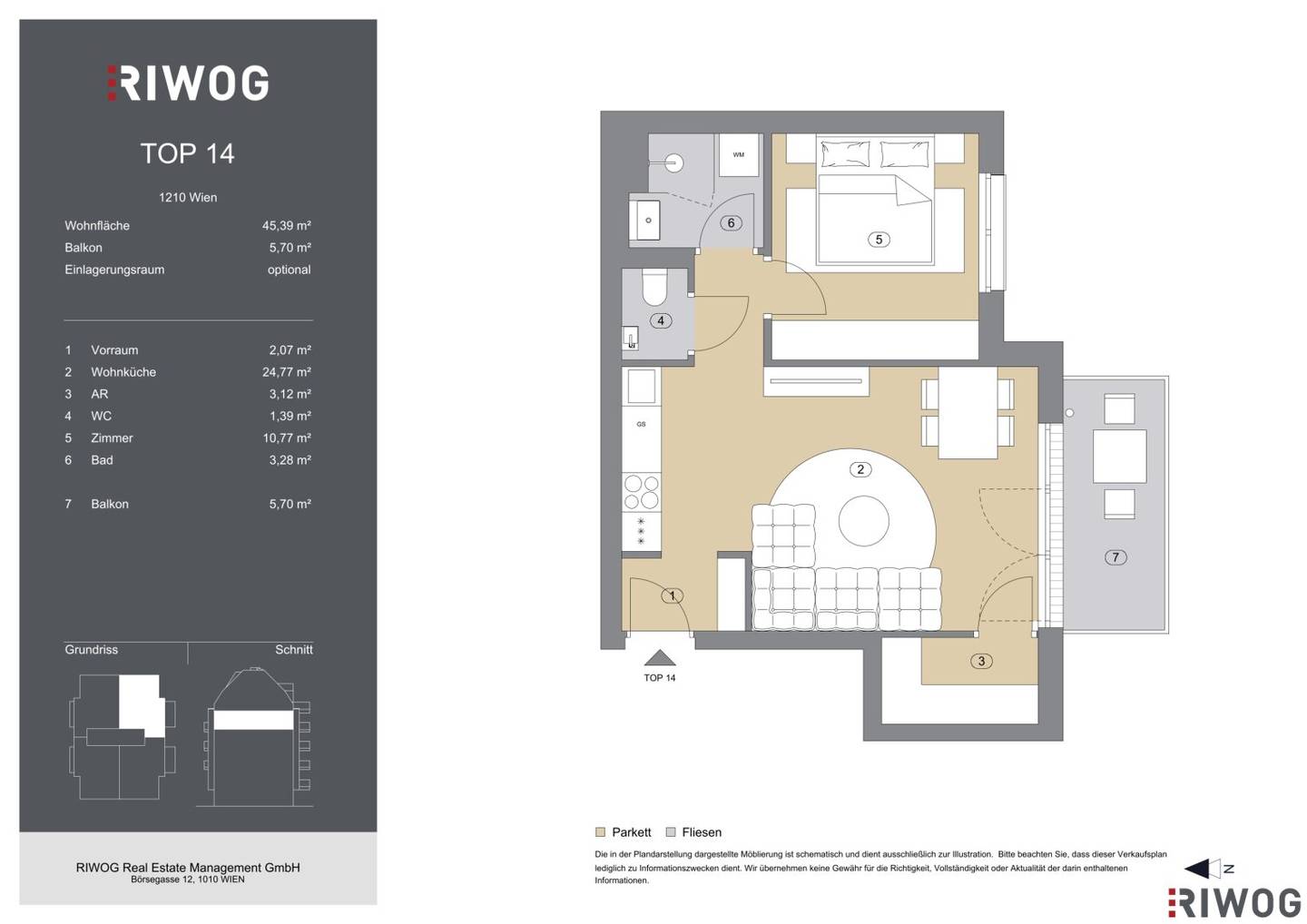 Two room First Occupation Completion Q1 2027 1210 Vienna High Quality Finishes