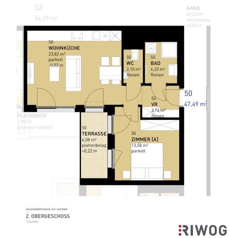 || Moderne 2- Zimmer Erstbezugswohnung mit Terrasse || Nahe der Inneren Stadt ||