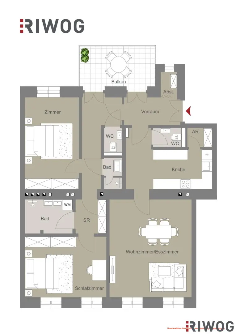 NEUER PREIS | Sanierungsbedürftiger Altbau | Balkon-Option ca. 8,5 m² (baubewilligt) | Teils Hoflage | Nähe Einsiedlerpark, U4 Margaretengürtel, künftiger U2-Station Reinprechtsdorfer Straße