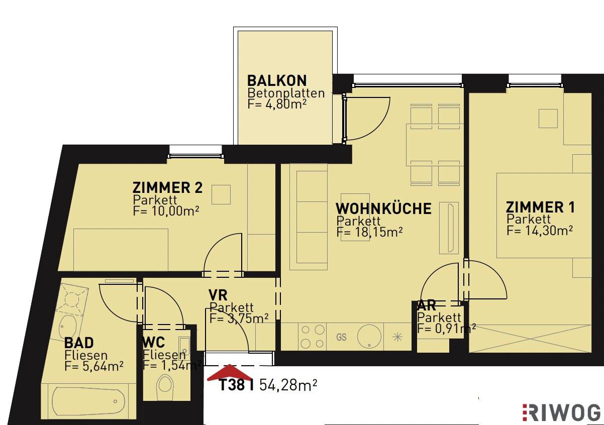 First Occupancy Alte Donau I Completion 08/26
