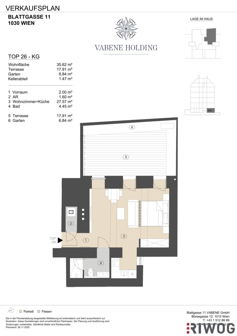 Commercial apartment with garden and terrace | First occupancy after renovation | Prime location near the 1st district | Representative turn‑of‑the‑century building