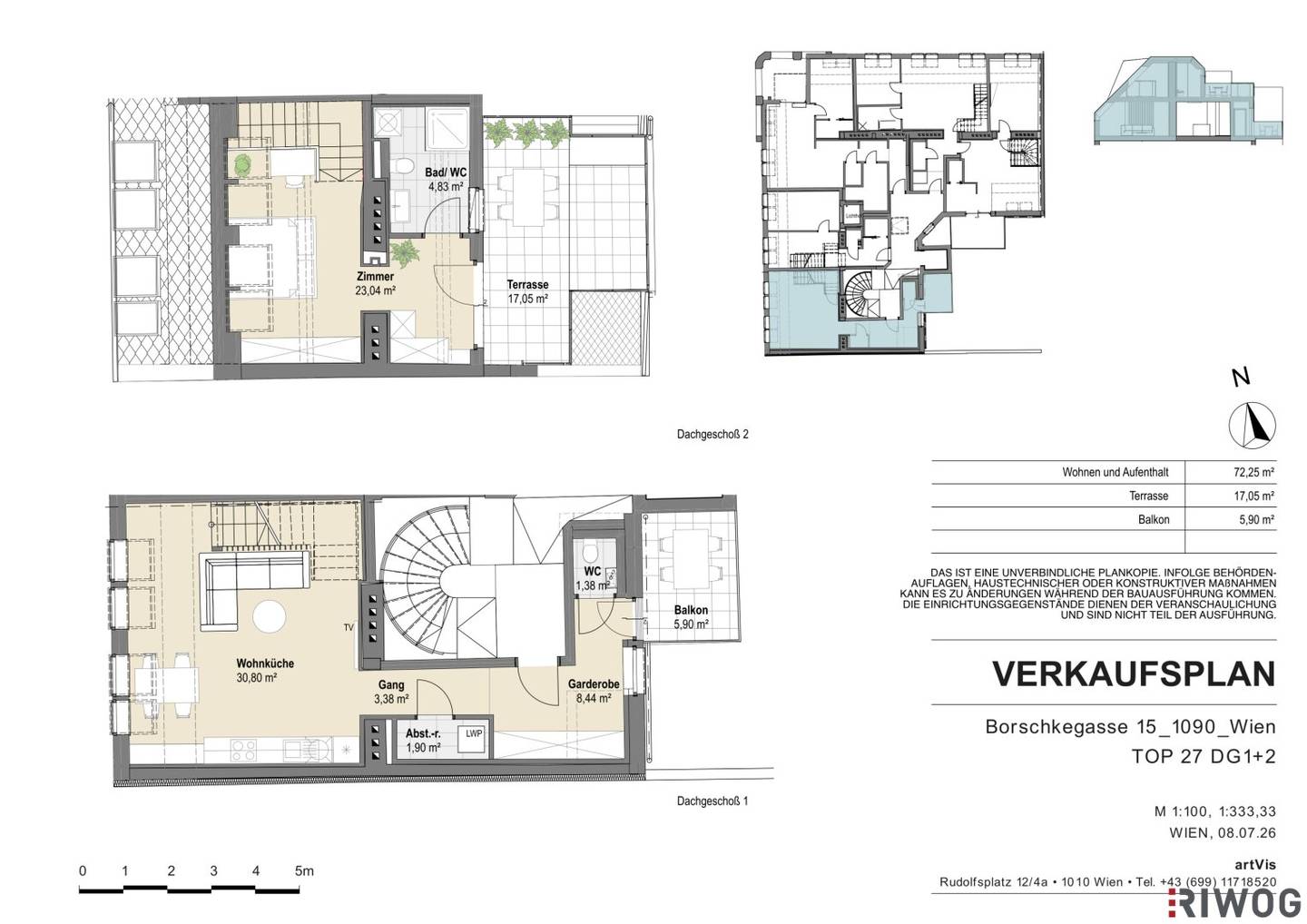 ERSTBEZUG II MAISONETTE MIT BALKON UND TERRASSE II LUFTWÄRMEPUMPE UND KLIMA II NÄHE AKH UND U6 ALSER STRASSE II ANLEGERPREIS