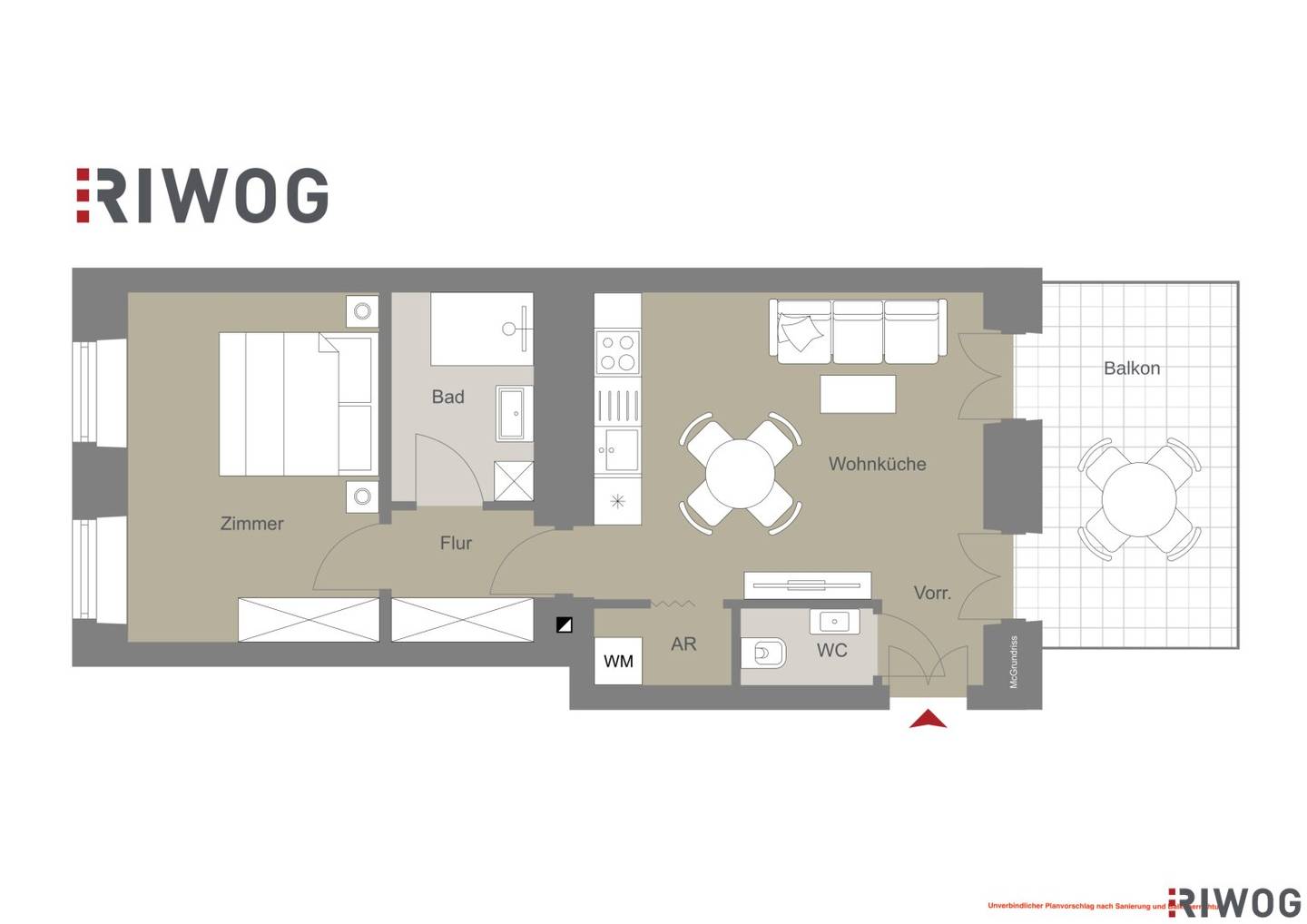 Sanierungsbedürftiger Altbau | Balkon-Option (baubewilligt) | Nähe Einsiedlerpark, U4 Margaretengürtel, künftiger U2-Station Reinprechtsdorfer Straße