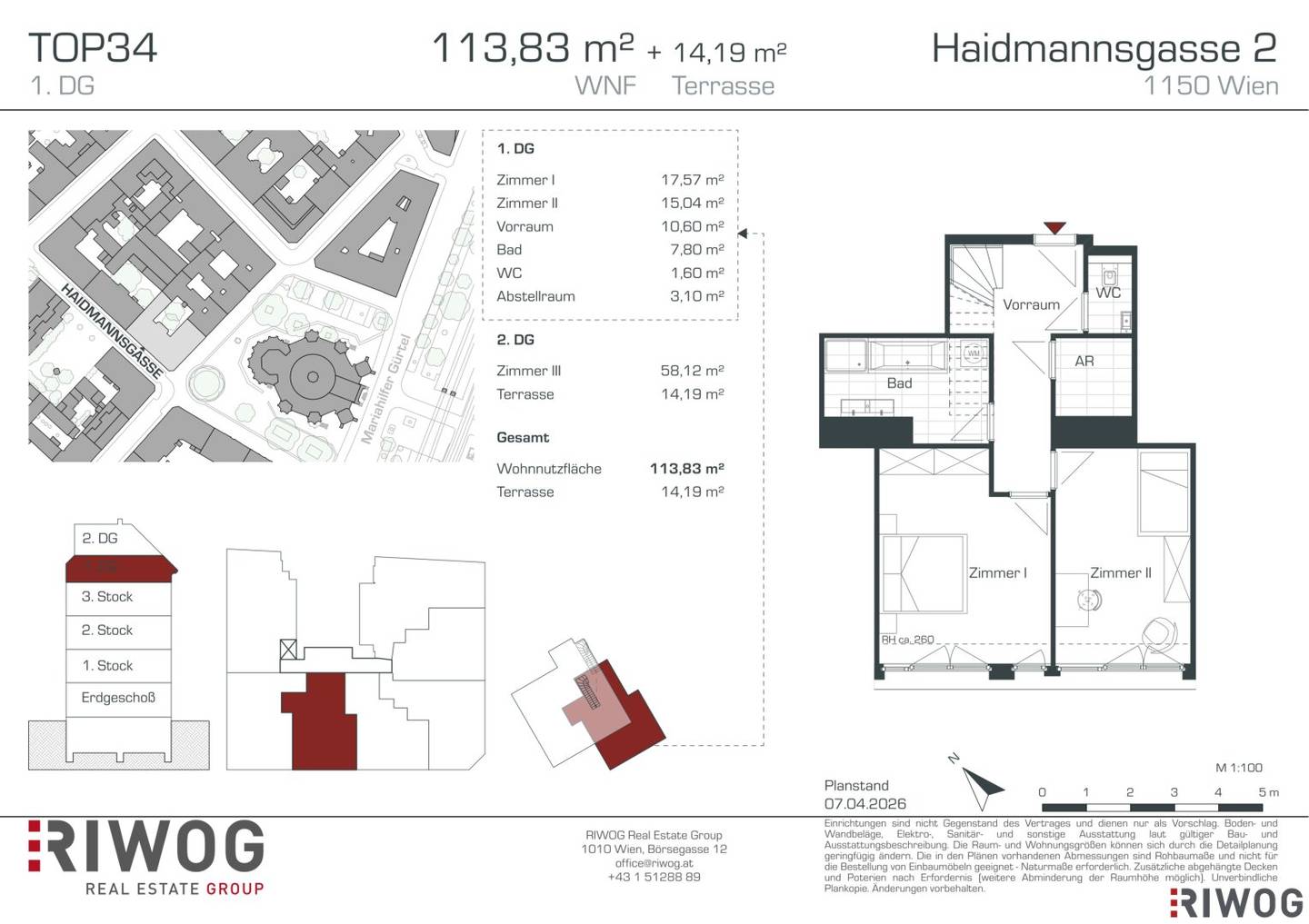 ARCHITEKTUR PUR | 3-Zimmer Dachterrassenwohnung mit einzigartigem Ausblick