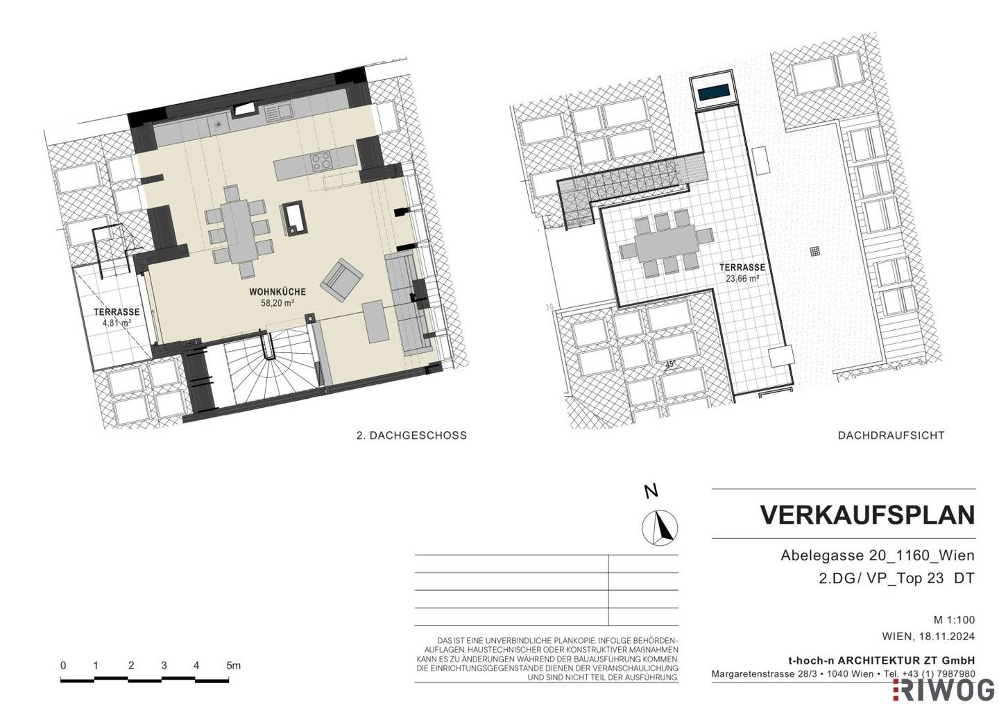 DACHGESCHOSSMAISONETTE II ERSTBEZUG MIT TERRASSE / BALKON / DACHTERRASSE II 4 ZIMMER II NÄHE OTTAKRINGER BRAUEREI II PROJEKT ABELEGASSE 20
