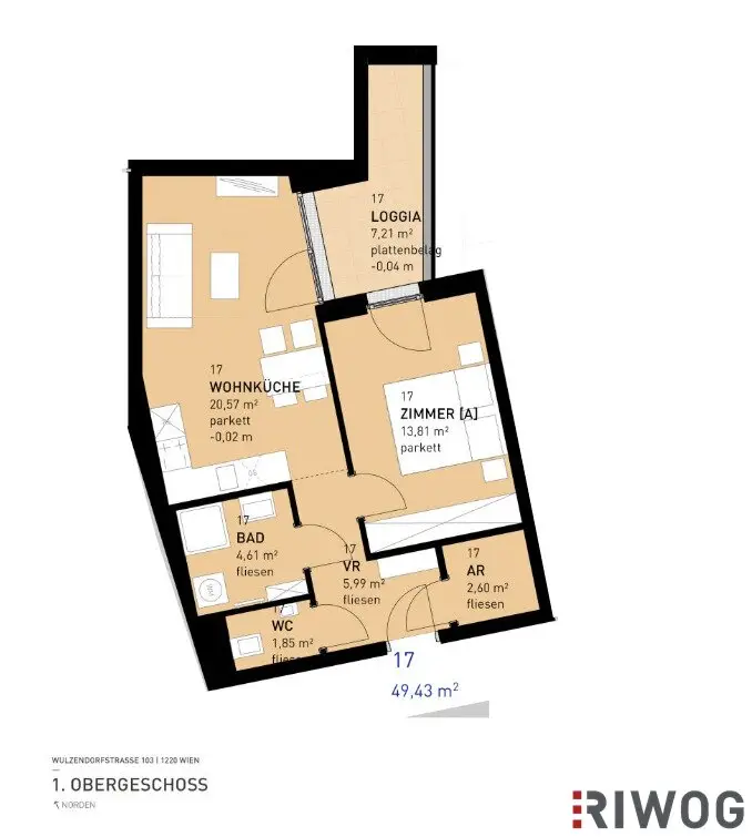 || Schöne 2-Zimmer Wohnung mit Eigengarten im Erdgeschoss in einem modernen Neubauprojekt nähe der Alten Donau ||
