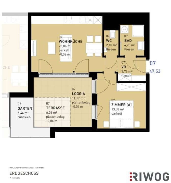 First occupancy || 2-room apartment with garden for a feel-good living || New build | Note: German title preserved for reference via 'de' field only|?