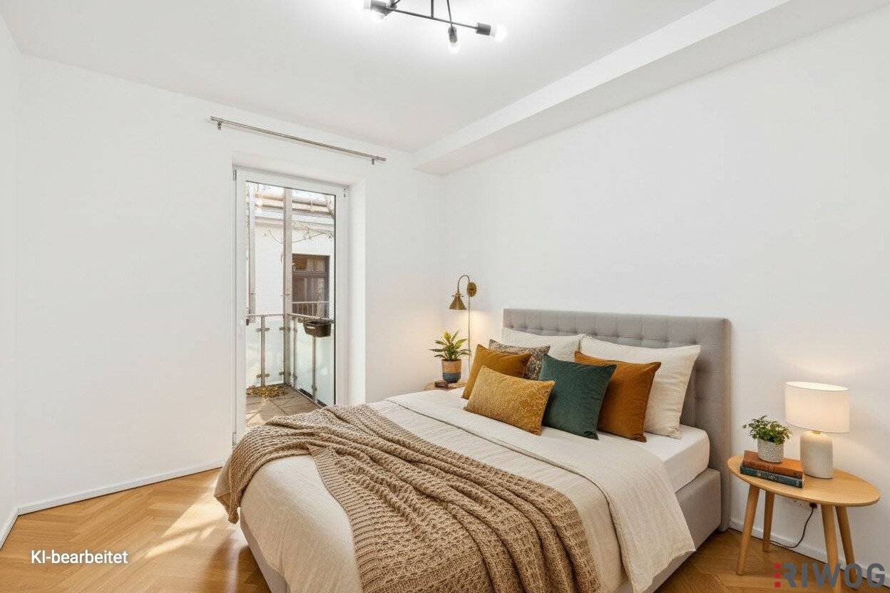 Sanierte ALTBAU-BALKONWOHNUNG in RUHELAGE | SÜDSEITIG & HELL | Ca. 2 Min. zur U4 SCHÖNBRUNN | Ca. 15 Min. in den 1. Bezirk