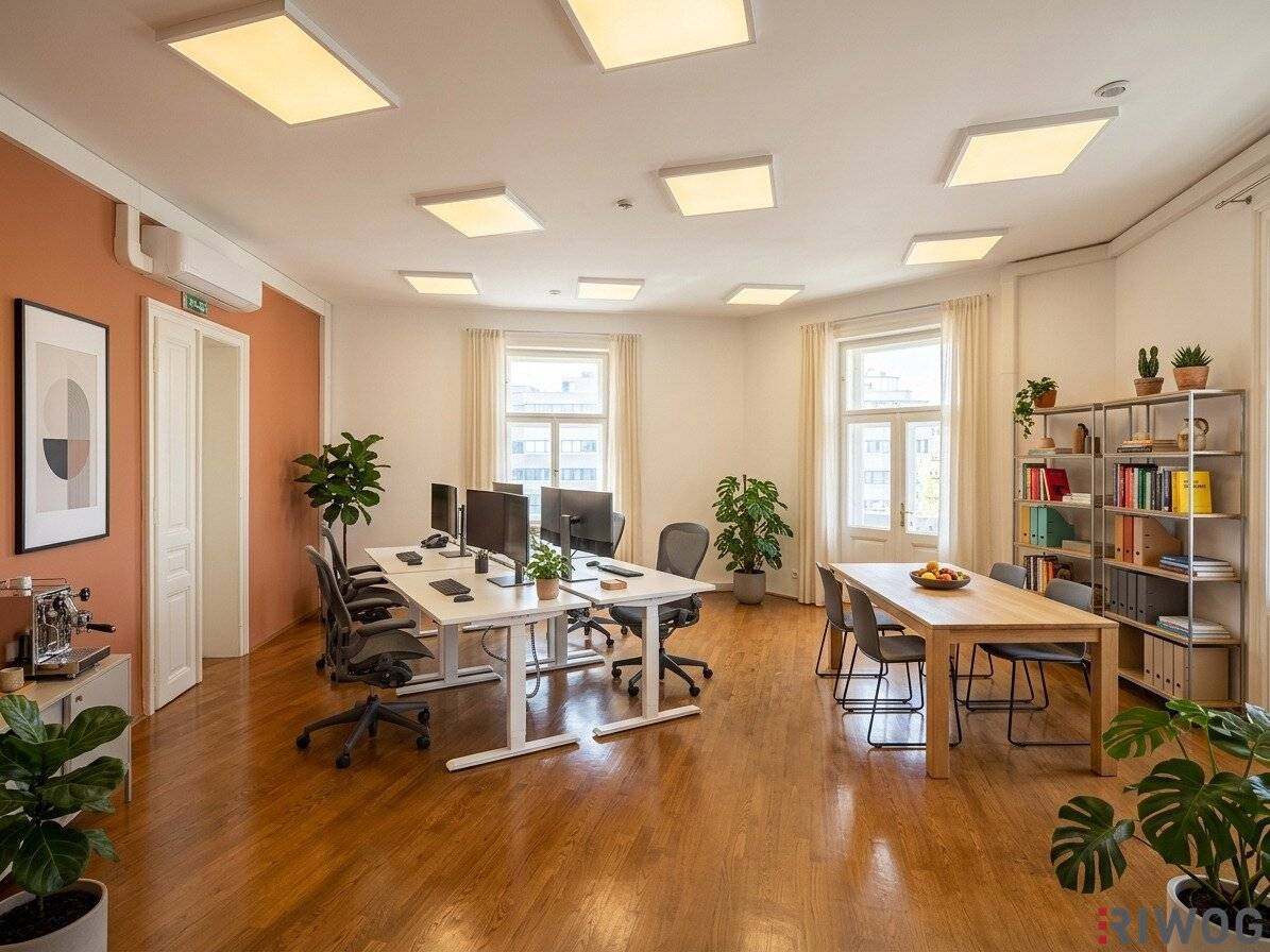 Altbaubüro zu unschlagbaren EUR 12,60 pro m2 in super Lage