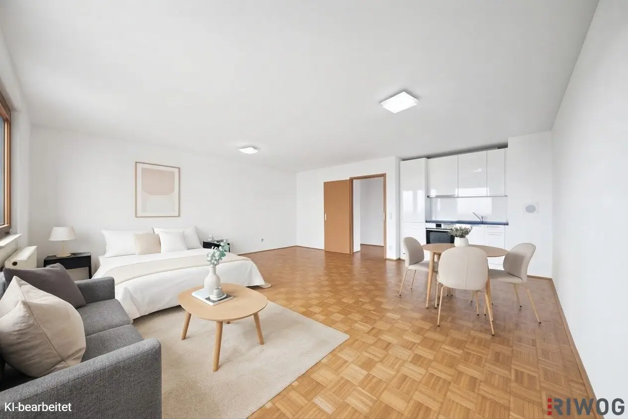 Bright new build apartment with park view near the U-Bahn by Donauinsel | rented until 2031 | free rent | modern building incl. underground garage