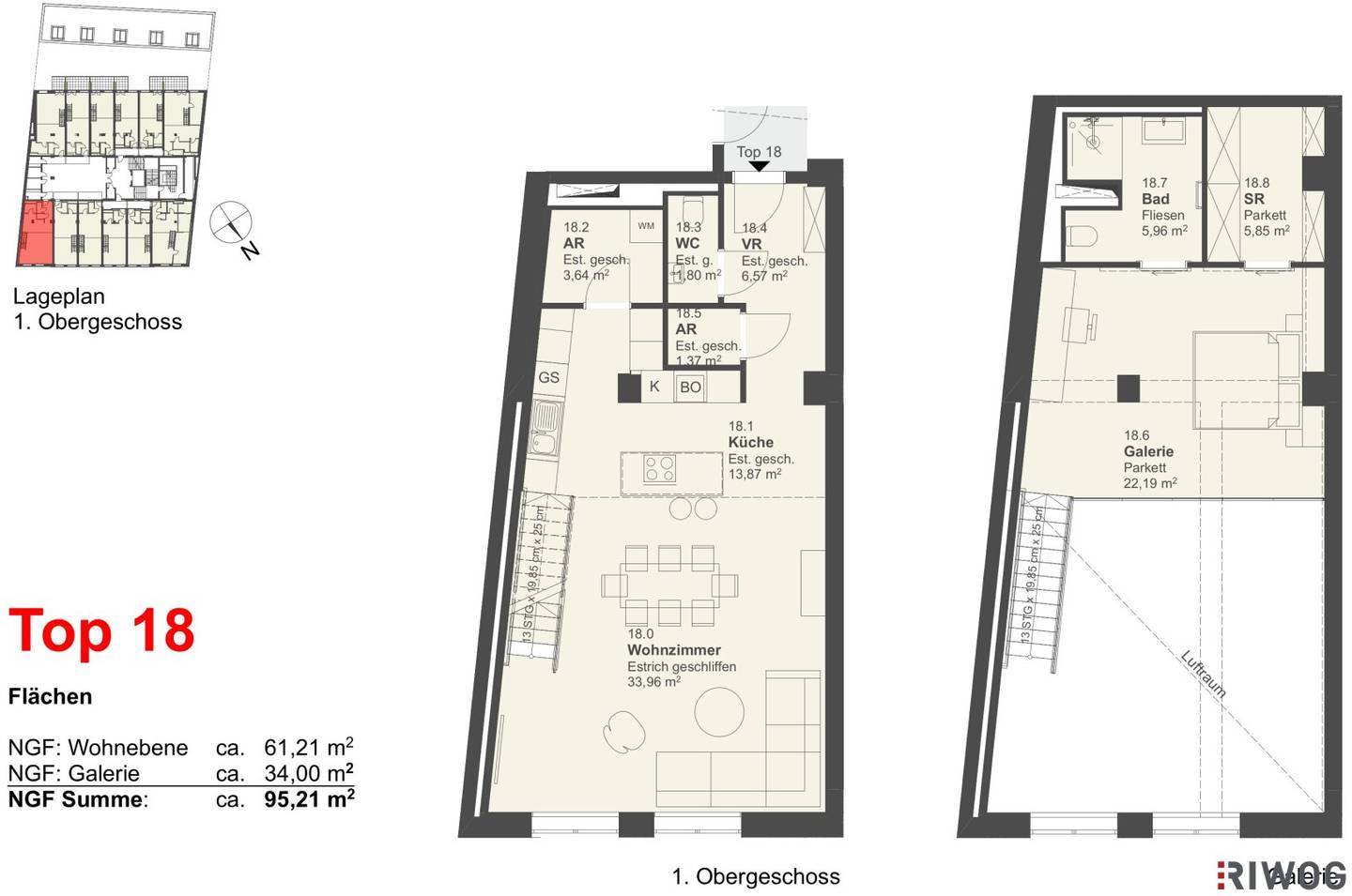 First occupancy after renovation | Exceptional loft with ceiling height up to approx. 4.90 m | Office/Practice use and short-term rental possible