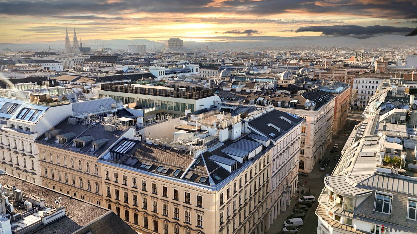 Exklusive Penthouse-Residenz in 1010 Wien – Erstbezug mit ca. 10,15 m² Terrasse auf Wohnebene, 5 Zimmer, ca. 361,53 m²
