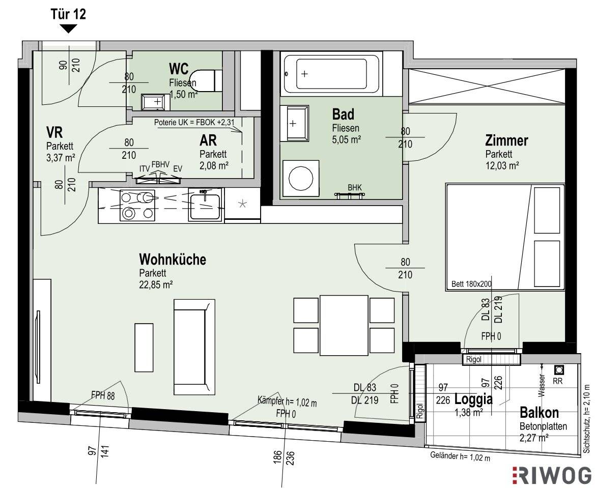 Bezugsfertig investieren. Zukunft sichern | Anlegerwohnung | Nähe Alte Donau | Komplett hofseitig | Loggia/Balkon | Fernwärme | TG-Stellplatz optional | Erwerb auch als Eigennutzer möglich | Nachhaltiges Projekt