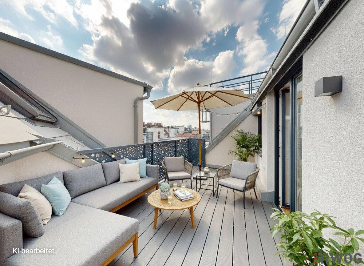 ERSTBEZUG - Traumhafte DG-Wohnung mit Weitblick und großzügiger Dachterrasse