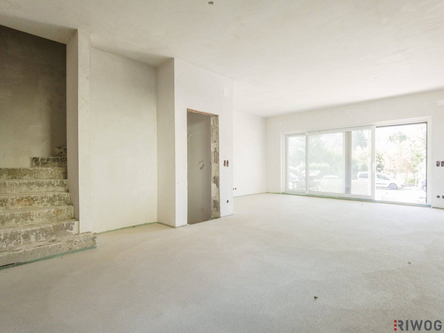Neubau-Doppelhaus mit großem Garten und eigenem Waldstück | 4 Zimmer | Südseitiger Garten/Terrasse | Vollunterkellert | Luftwärmepumpe | 2 Einheiten verfügbar