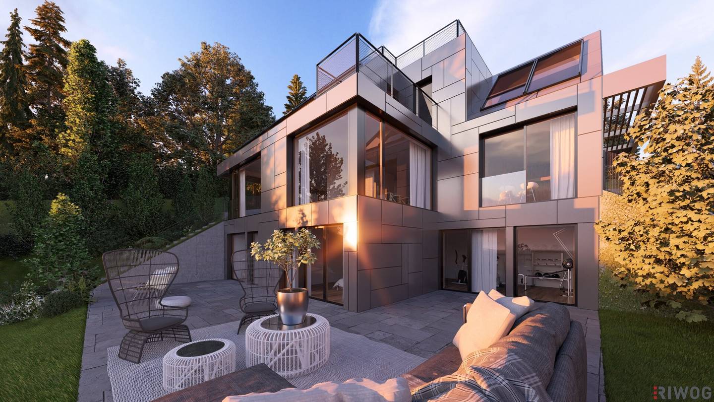 Villa with building permit and plenty of space in green surroundings