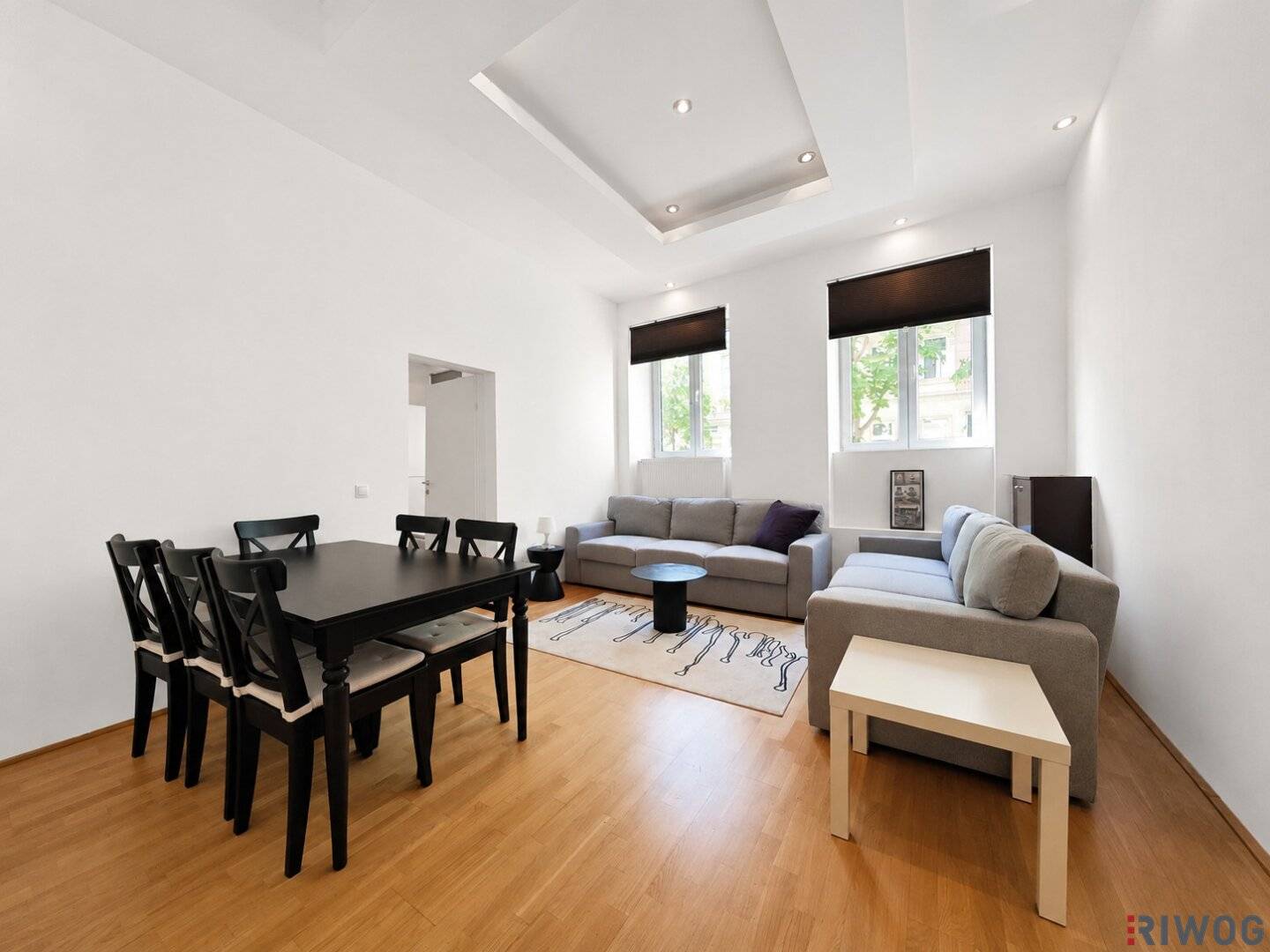 Saniertes Erdgeschossbüro | barrierefreier Zugang | 50m² mit 2 Zimmern | inkl. Einbauküche