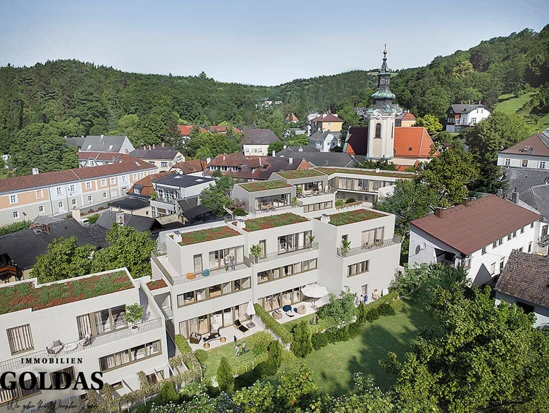 Nachhaltiges WOHNEN AM WEIDLINGBACH - Unbefristet vermietete Wohnung in Klosterneuburg