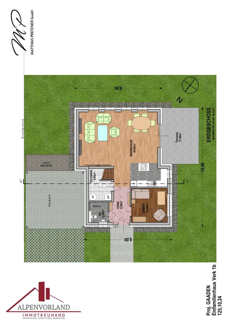 Wohnbauprojekt Gemeinde Hohe Wand! Einfamilienhäuser / Doppelhaushälften -Top Aktion mit gratis PV-Anlage für den Erstkäufer.