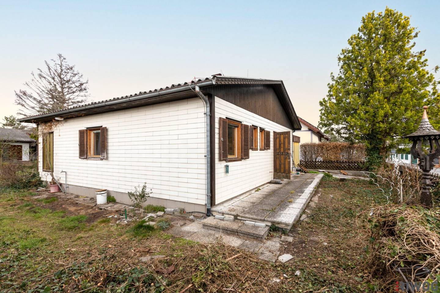 LEBEN WIE DAMALS - ENTZÜCKENDES WEEKENDHAUS II VIEL POTENZIAL II SCHÖNER GARTEN II GARAGE II RUHIGE SIEDLUNGSLAGE II NÄHE FELIXDORF