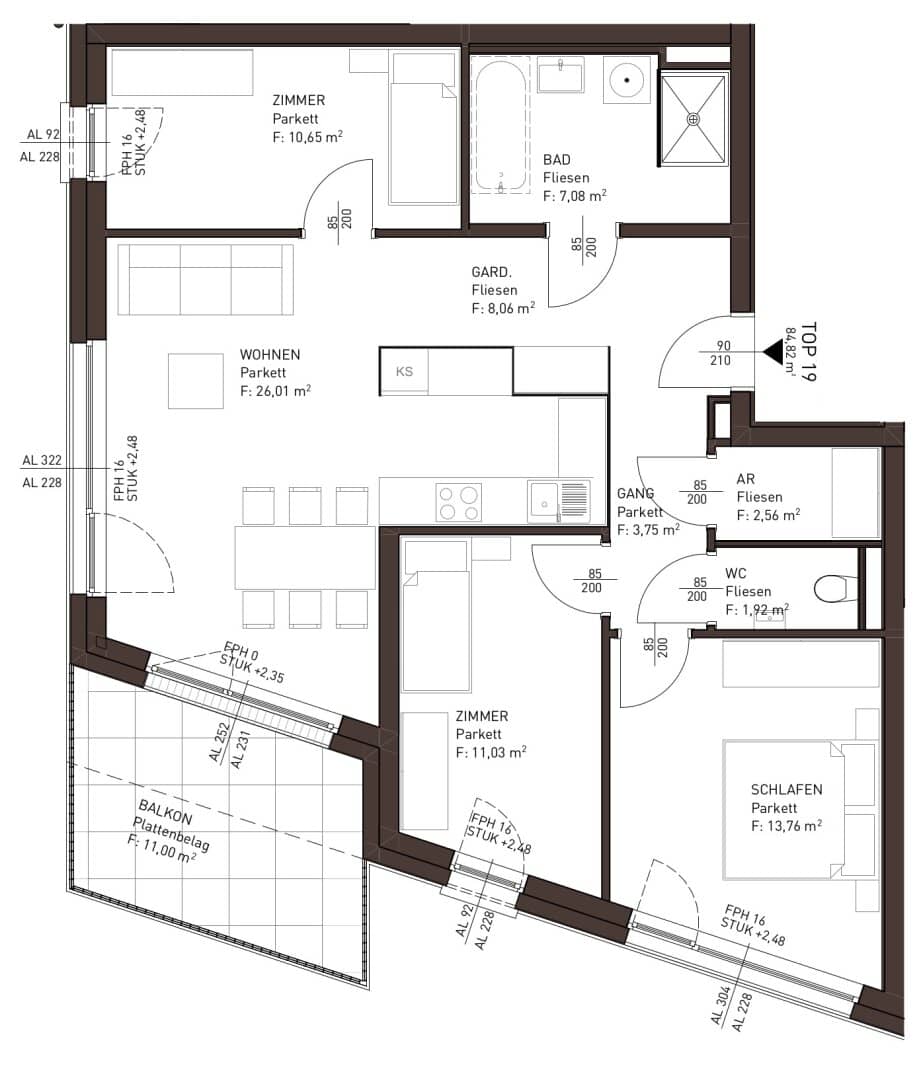 TOP 19 - Altmünster: Schlosspark Appartements