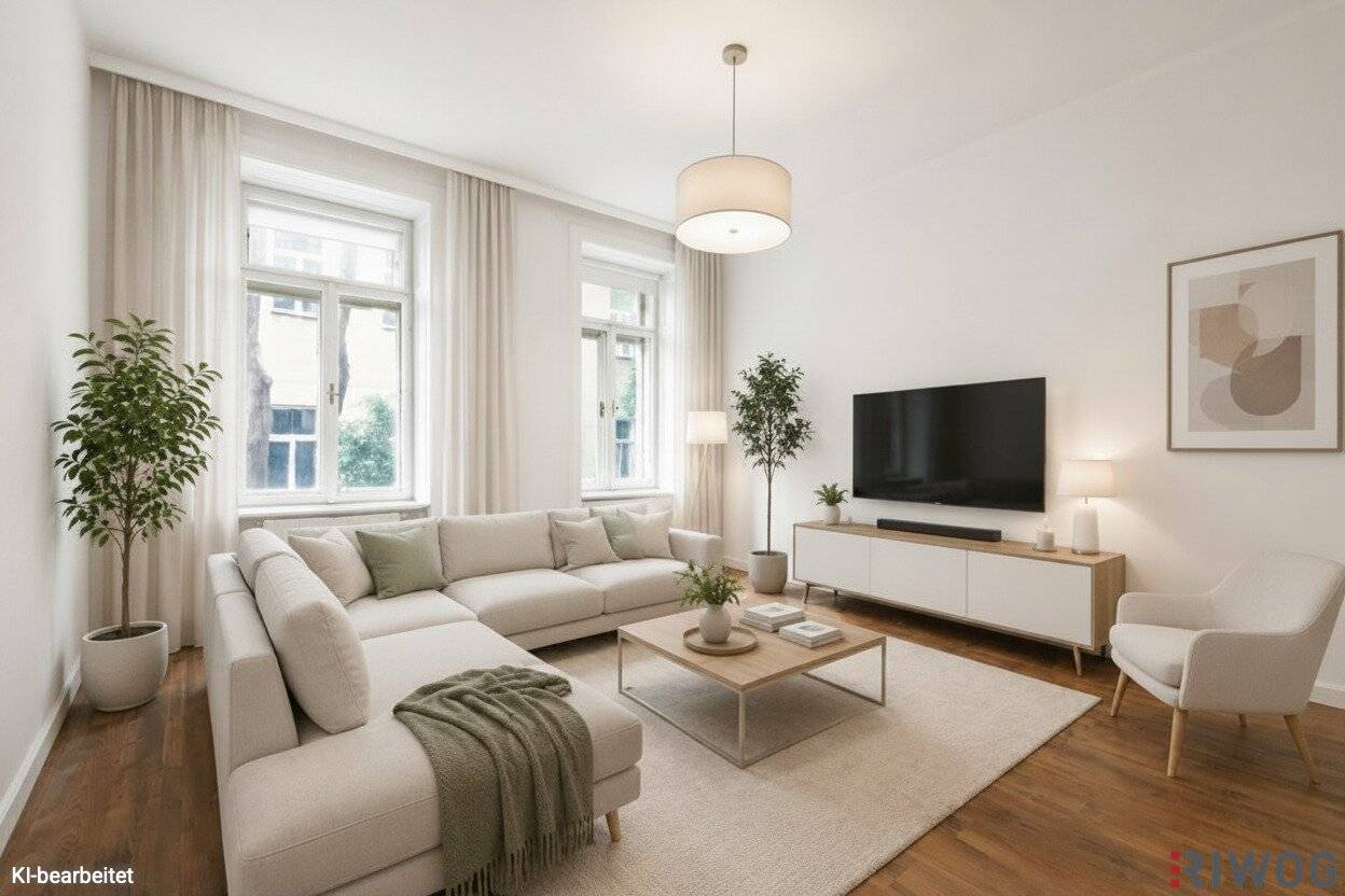 Komplett hofseitige Altbauwohnung | Sanierungsbedürftig | Prachtvolles Jahrhundertwendehaus | MQ, Volkstheater, Mariahilfer Straße uvm. fußläufig erreichbar