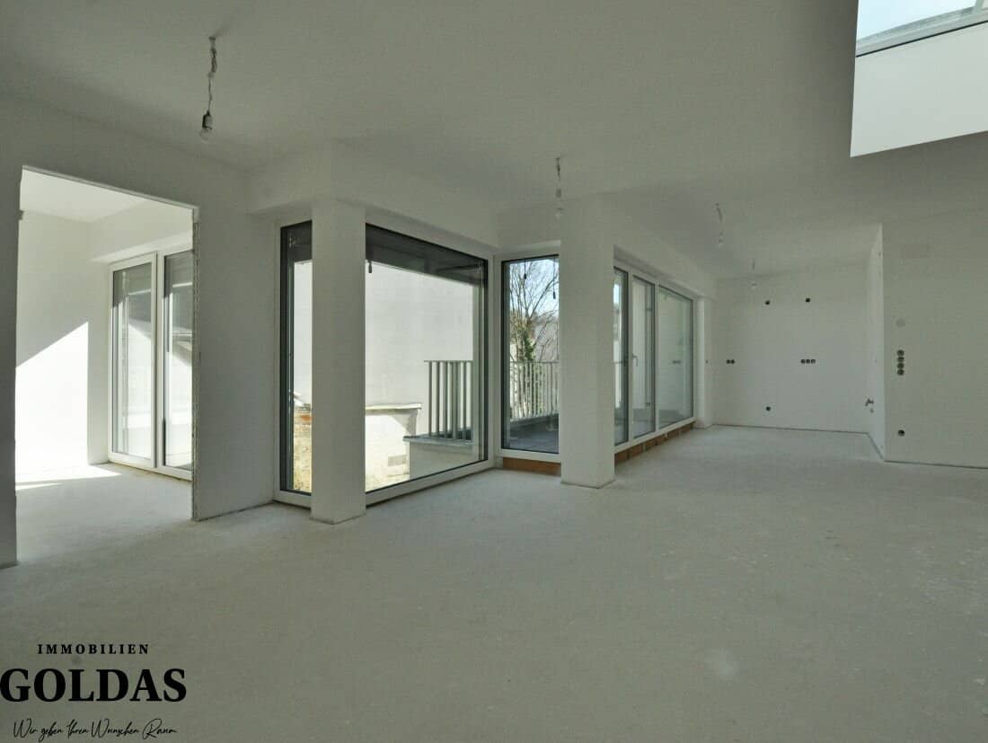 Nachhaltiges WOHNEN AM WEIDLINGBACH - Schlüsselfertiges elegantes Dachgeschoß in Klosterneuburg