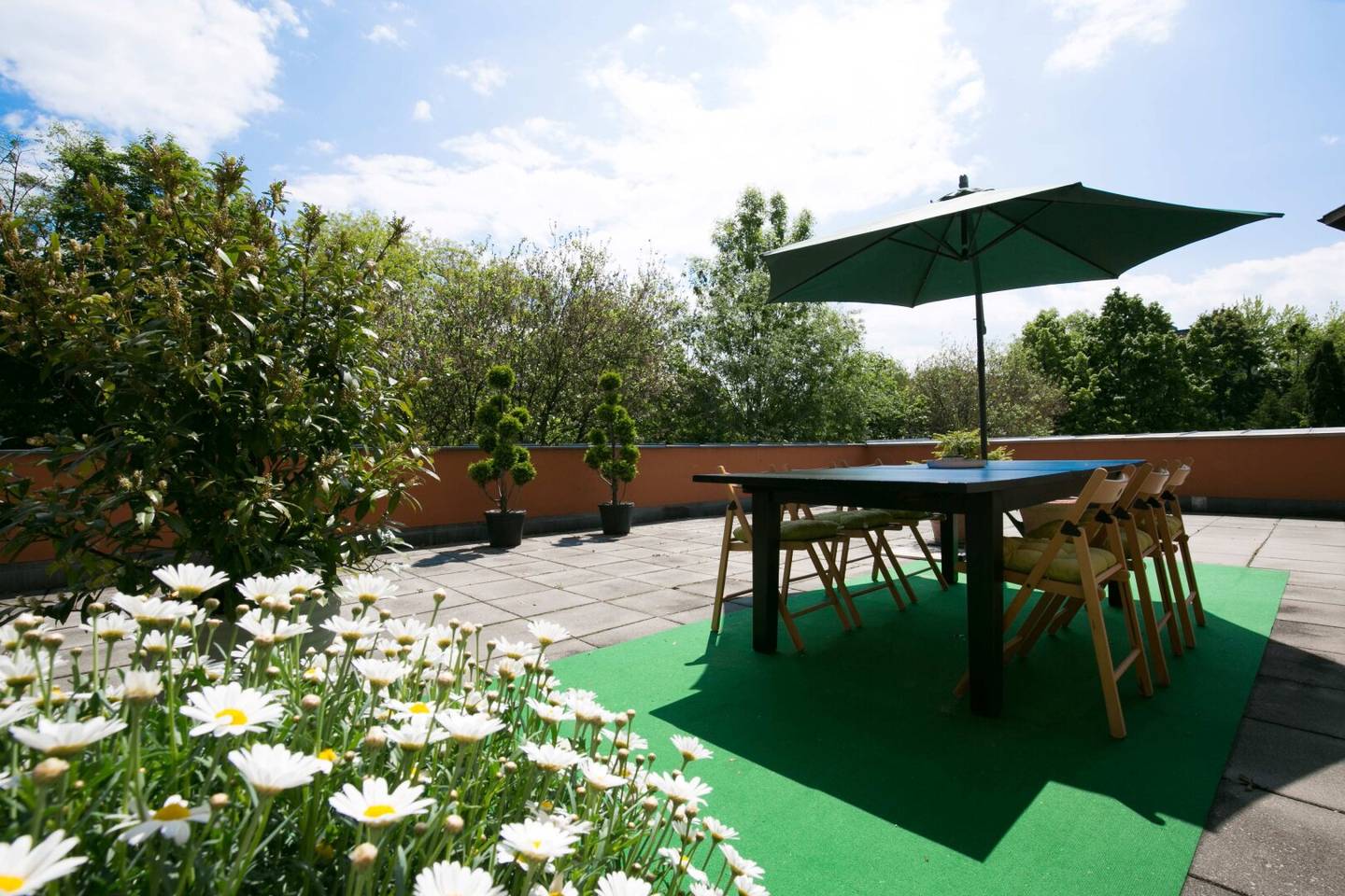 Working with a panoramic view – modern office with sun terrace - Salzburg-Maxglan