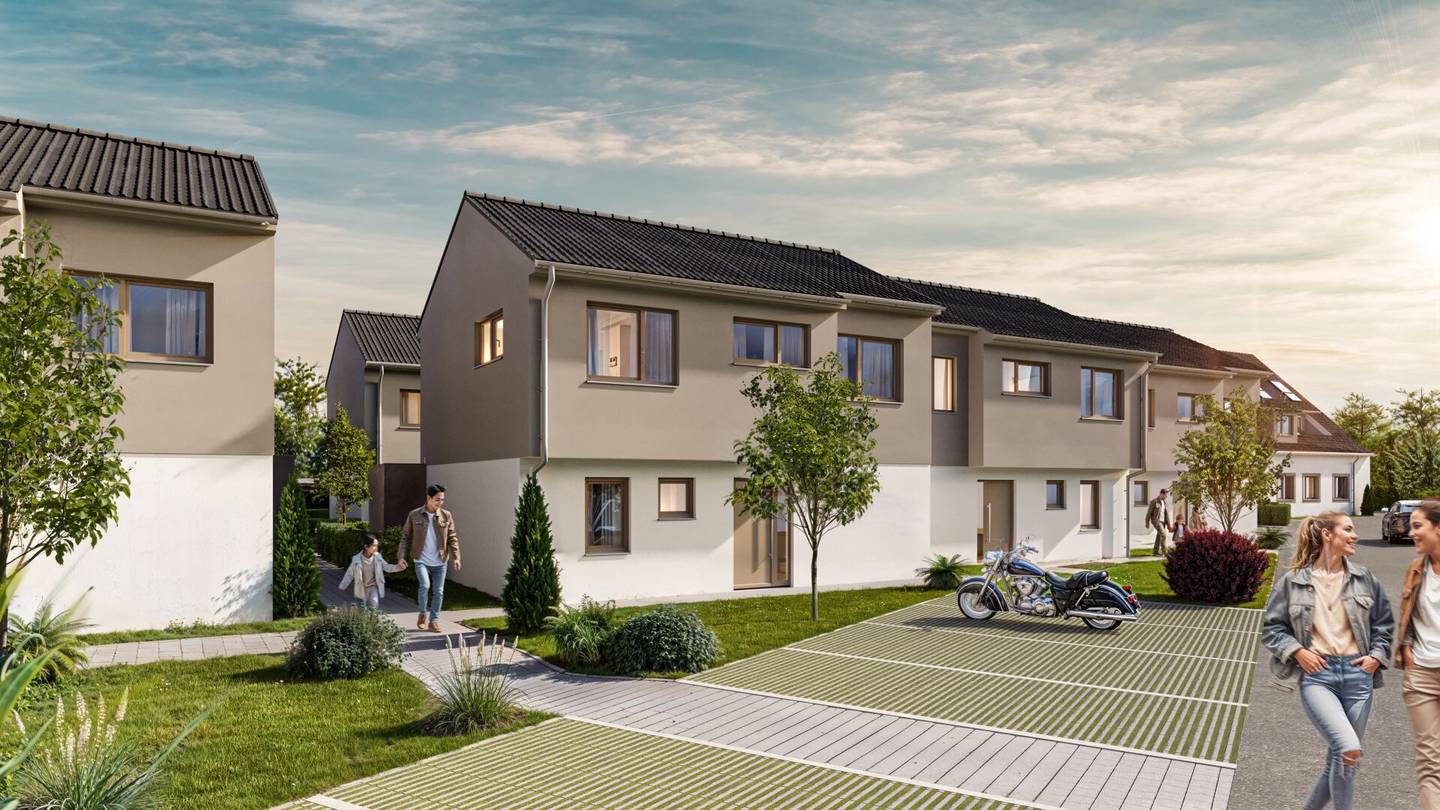 Citynah und modern - Reihenhaus in Parndorf