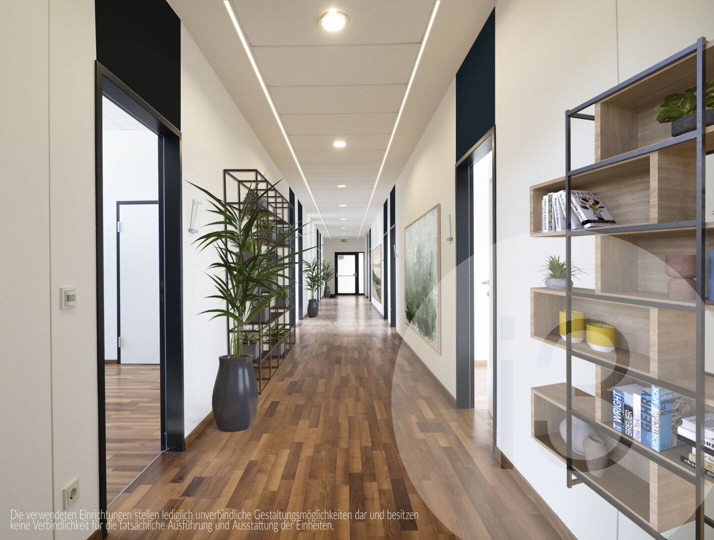 701 m² Office floor with sun terrace Autobahn ramp Salzburg Airport