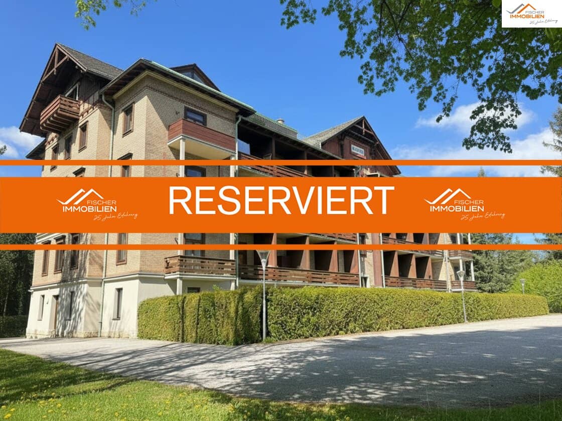 2 Zimmer Eigentumswohnung in historischer Villa "Waldhof" am Semmering mit Grünblick