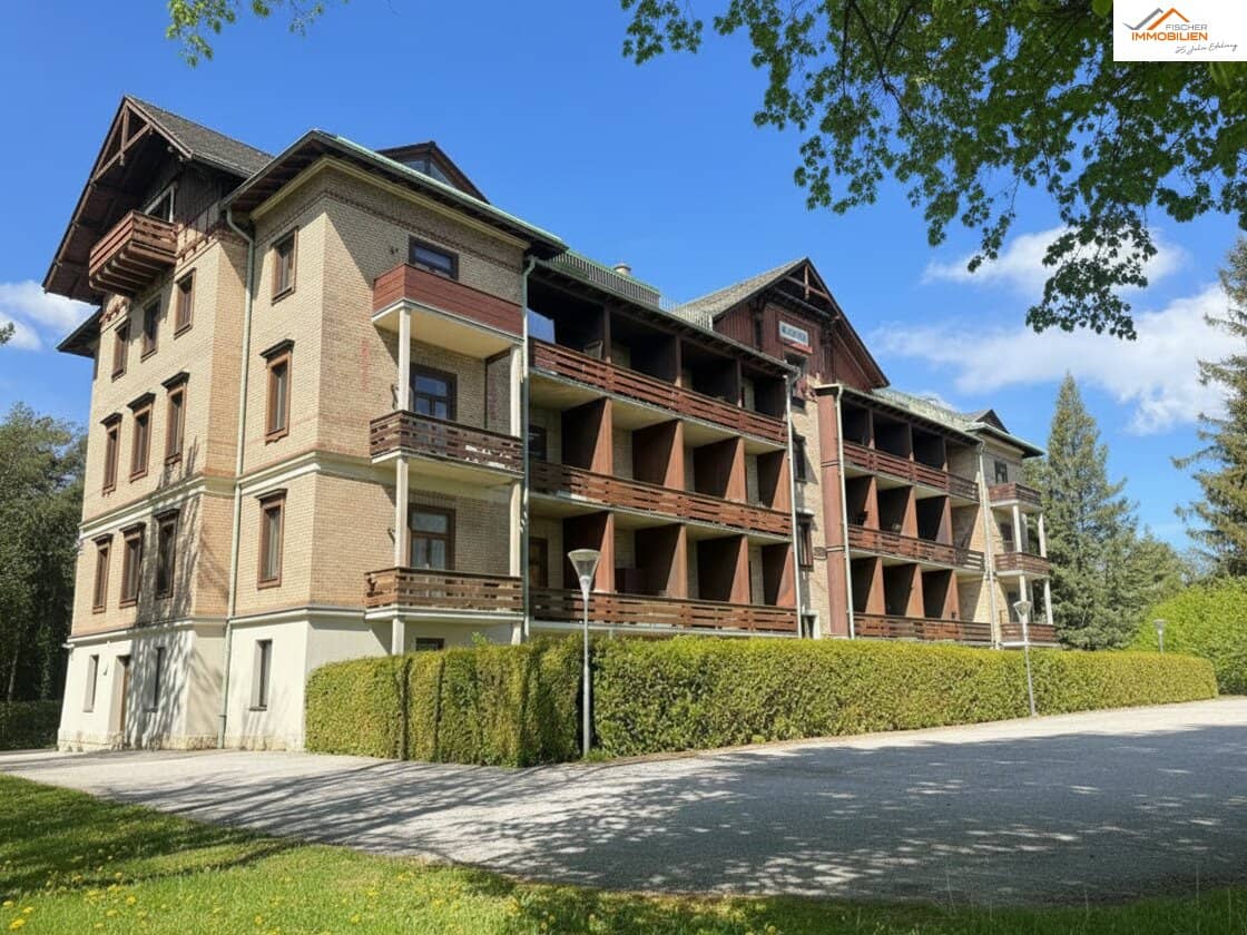 2 Zimmer Eigentumswohnung in historischer Villa "Waldhof" am Semmering mit Grünblick