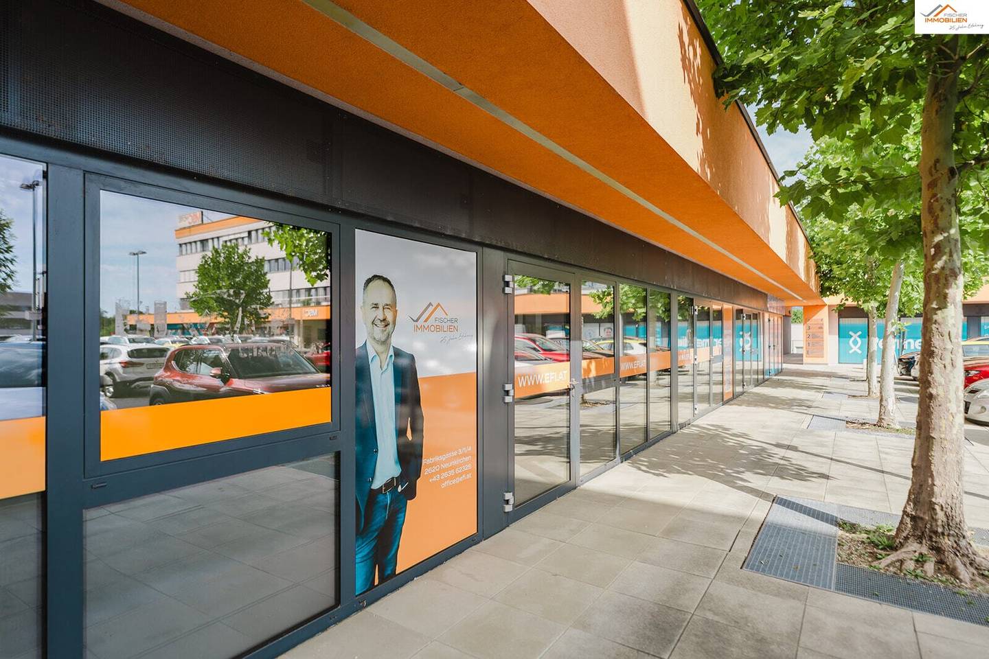 Modernes Geschäftslokal  in Neunkirchen - MIETFREI die ersten 2 Monate – variable Verkaufs- und Präsentationsflächen - barrierefrei