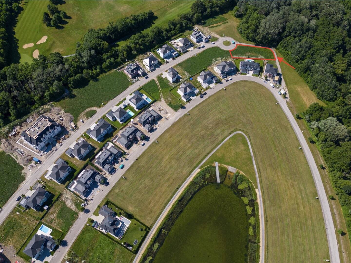 Herrliche Grundstücke mit Seezugang in idyllischem Ambiente !  595/112 - WOHNEN - REITEN - GOLFEN ** PROVISIONSFREI