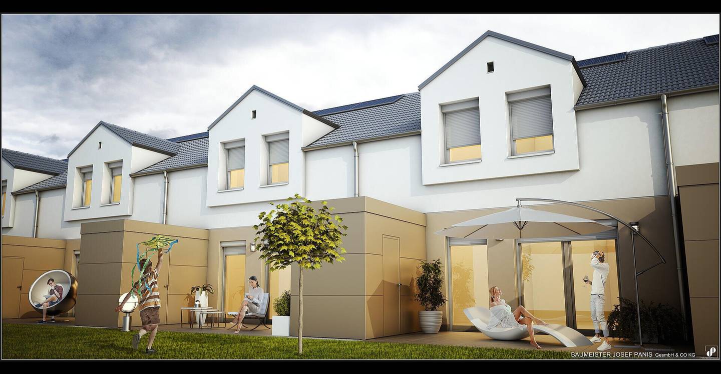 Self-financed townhouses in Lanzenkirchen - Kleinwolkersdorf district