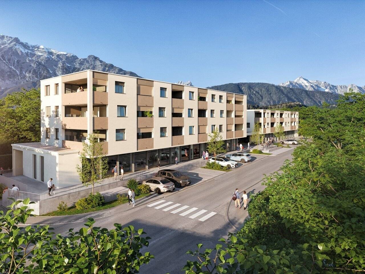 Gewerbefläche für Dienstleister - B-G3 "Die Neue Ladenstraße"