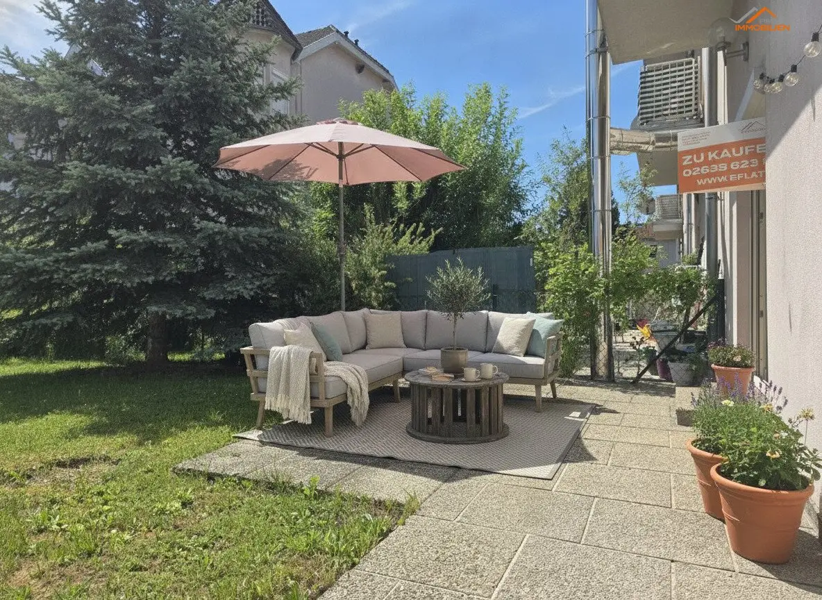 Barrierearmes Wohnen im Alter mit eigenem Garten in Theresienfeld