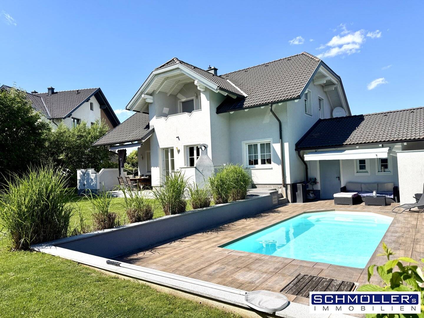 Familientraum mit Pool und Gartenparadies