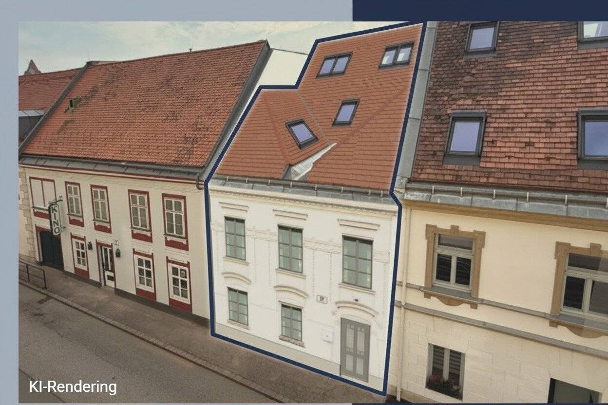 PROJEKTIERT & BEWILLIGT: Renditeobjekt mit 5 Einheiten in Top-Lage in Wiener Neustadt