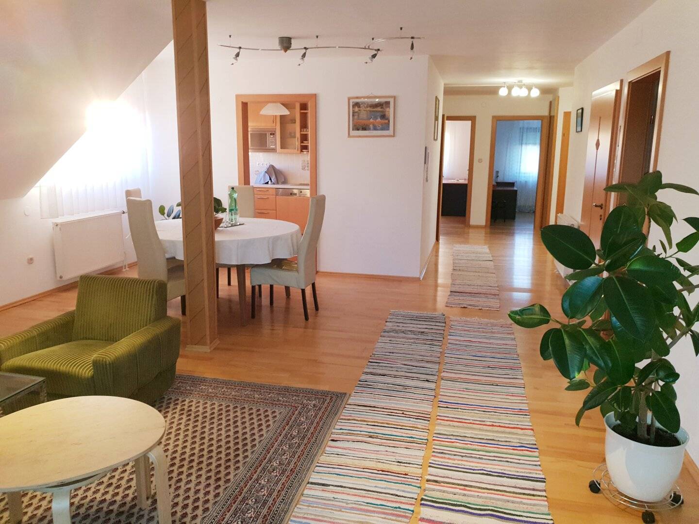 Furnished attic apartment for rent
